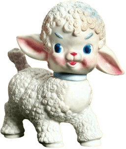 porcelein sheep